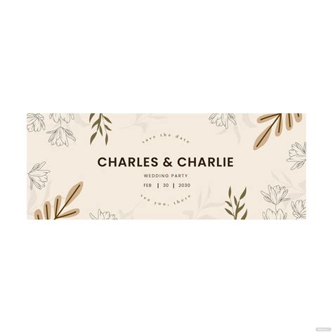 Wedding Banner Vector in Illustrator, EPS, JPG, PNG, SVG - Download | Template.net