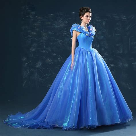 Cinderella Ball Gowns Women Evening Dresses Custom Made Long Prom Dresses Sweet 16 Quinceanera ...