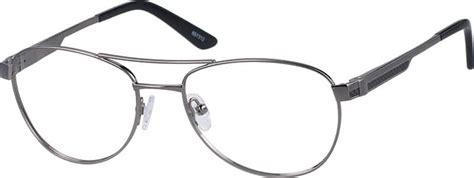 Gray Men’s Stainless Steel Eyeglasses #6513 | Zenni Optical Eyeglasses