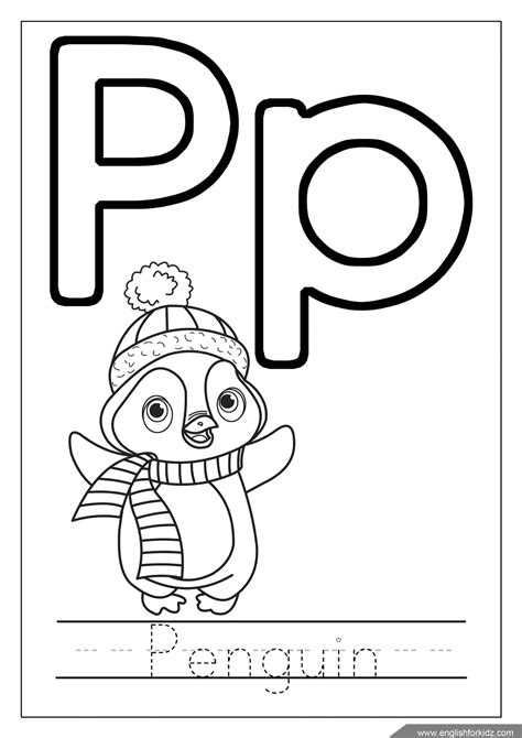 33+ Letter P Coloring Pages - id