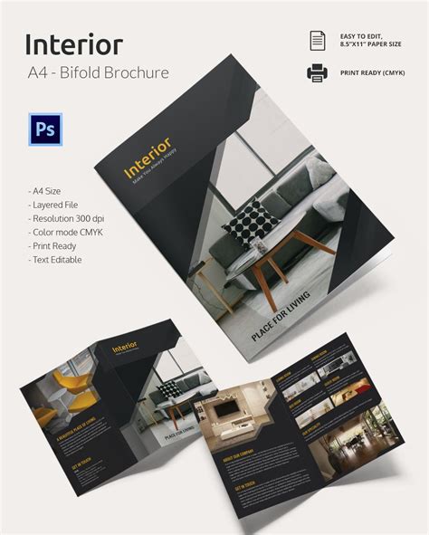 Interior Design Brochure - 25+ Free PSD, EPS, InDesign Format Download! | Free & Premium Templates