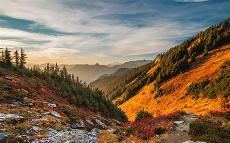 Mountains Scenery Sky North Cascades 4k Wallpaper,HD Nature Wallpapers,4k Wallpapers,Images ...