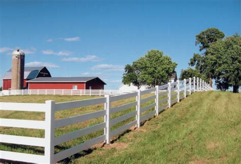 Rail Fence Styles – Country Estate Vinyl Fence