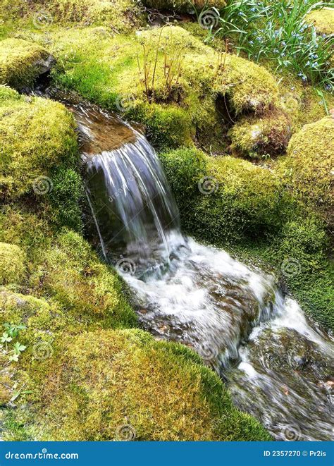 Waterfall in Japanese Garden Stock Photo - Image of rocks, design: 2357270