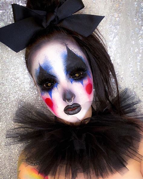 Scary Clown Makeup Looks For Halloween 2020 - The Glossychic | Scary clown makeup, Halloween ...