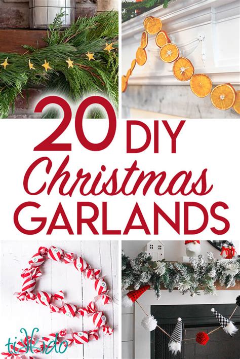 20 DIY Christmas Fireplace Garlands | Tikkido.com