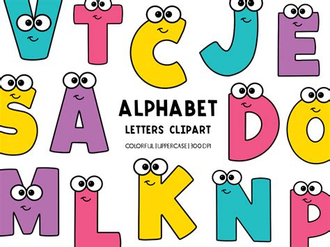 Abcd Letters Images Clipart