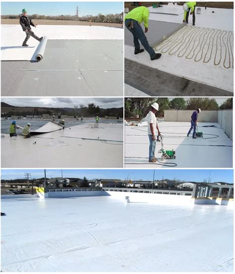 Pvc Waterproof Membrane For Flat Roof / Pvc Roofing Membrane - Buy Roofing Membrane,Waterproof ...