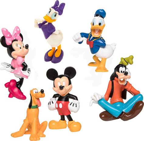 Disney Mickey Mouse Clubhouse Figure Play Set -- 6-Pc. [Toy]: Amazon.it: Giochi e giocattoli