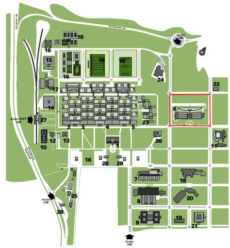 Unam Campus Map