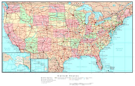 Navigating The American Landscape: A Comprehensive Guide To The United States Road Map ...