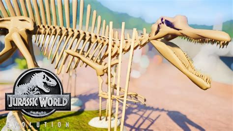 Jurassic World Spinosaurus Skeleton Toy