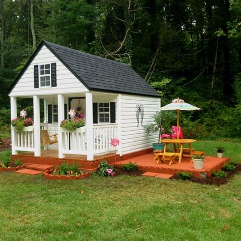 20 Adorable Outdoor Playhouse Ideas for Kids That Are No Less Than a Miniature Dreamland!