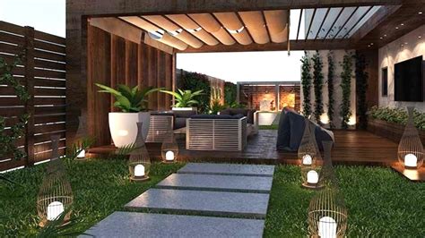 25 Concrete Patio Outdoor Designs Decorating Ideas Design Trends