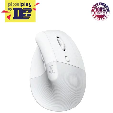 Logitech Lift Vertical Ergonomic Mouse (Off-White/Pale Grey) | Lazada PH