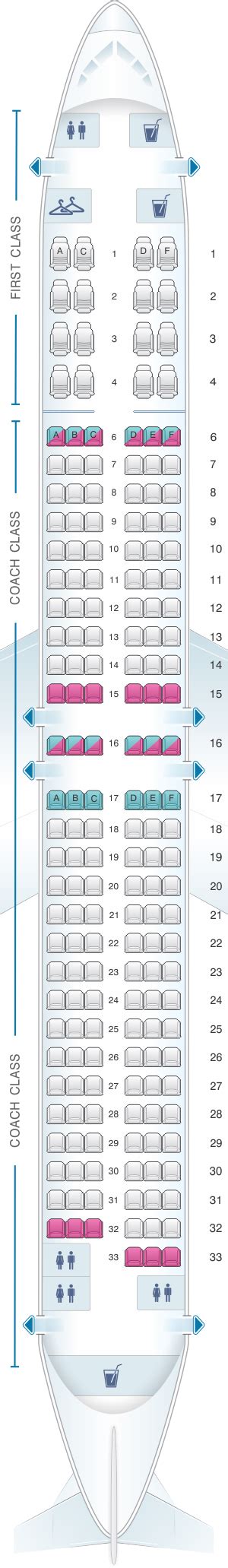 Seat Map Alaska Airlines - Horizon Air Boeing B737 900 | SeatMaestro