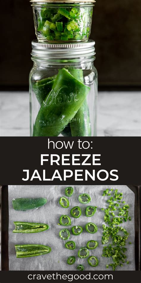 How To: Freeze Jalapenos To Preserve Freshness! | crave the good