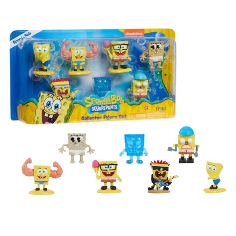 SpongeBob SquarePants Collectible Figure Set, Kids Toys for Ages 3 Up, Gifts and Presents ...