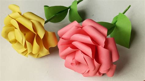 How To Make Paper Flowers Origami Rose | Best Flower Site