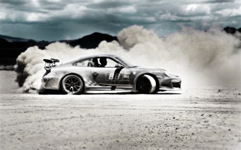 Gray Rally car, Porsche, dust, desert, Porsche 911 HD wallpaper | Wallpaper Flare