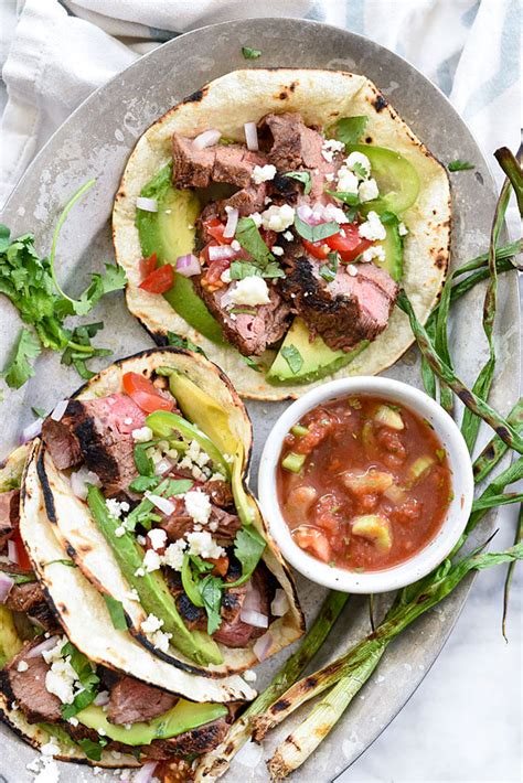 Grilled Steak Tacos Recipe (So Easy!) | foodiecrush.com