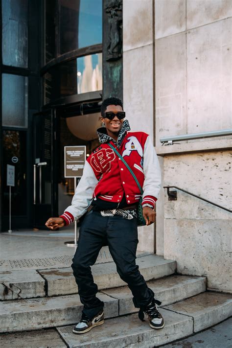 How Letterman Jackets Are Taking Over Paris Street Style | Vogue