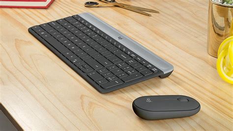 Logitech MK470 Slim Wireless Keyboard & Mouse - Black | Harvey Norman New Zealand