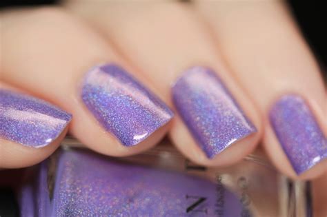 Charmingly Purple - Bright Purple Holographic Nail Polish by ILNP