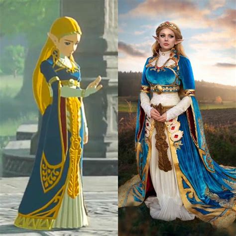 Princess Zelda Cosplay from Breath of the Wild Link Cosplay, Cosplay Diy, Cosplay Makeup ...