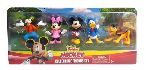 Buy Disney JuniorMickey Mouse Collectible Friends Set - 5 Figures Including Mickey, Minnie ...