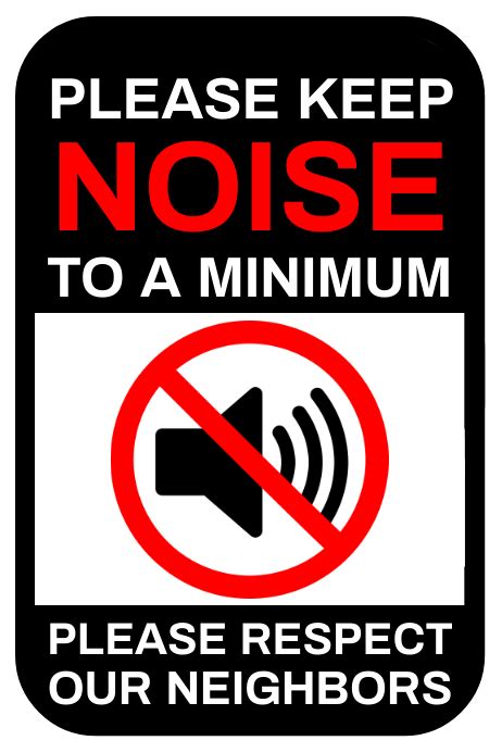 Copy of No Noise Sign Board Poster Template | PosterMyWall