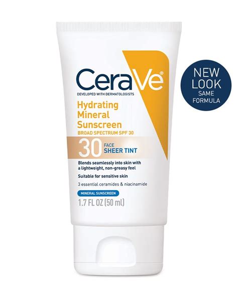 Mineral Sunscreen with Zinc Oxide & Titanium Dioxide | CeraVe