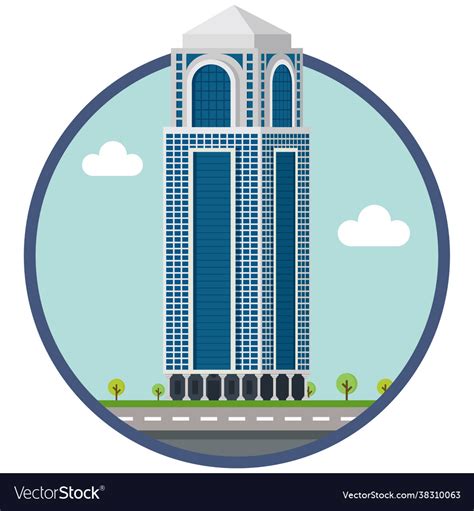 Apartment building Royalty Free Vector Image - VectorStock