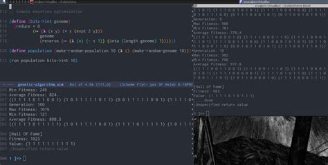 Implementing Genetic Algorithms In Scheme – Eric Scrivner