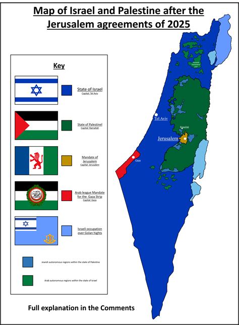 Jewish Palestine Map