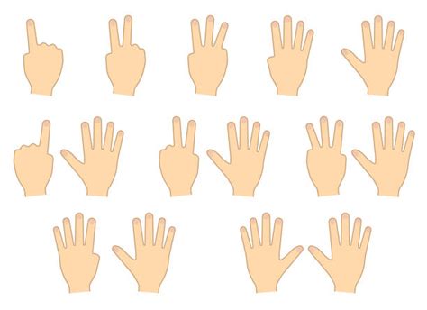 Ten Fingers Illustrations, Royalty-Free Vector Graphics & Clip Art - iStock