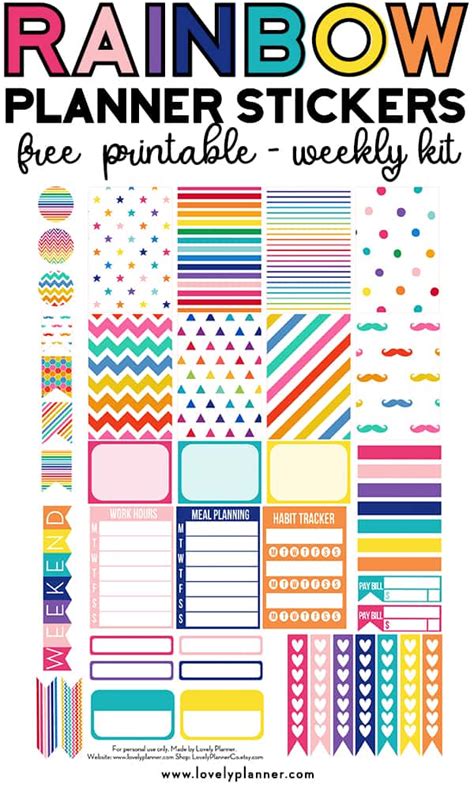 Printable Planner Stickers