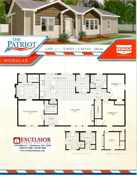 Schult Homes Patriot Washington Modular | Excelsior Homes West, Inc.