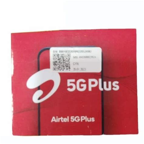 Airtel 5G Plus Prepaid Sim Card at Rs 120 | Sim Cards in Sibsagar | ID: 2851658852455