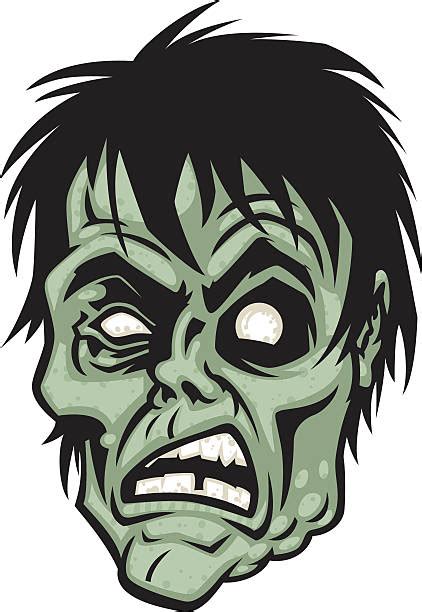 Zombie Face Clip Art, Vector Images & Illustrations - iStock