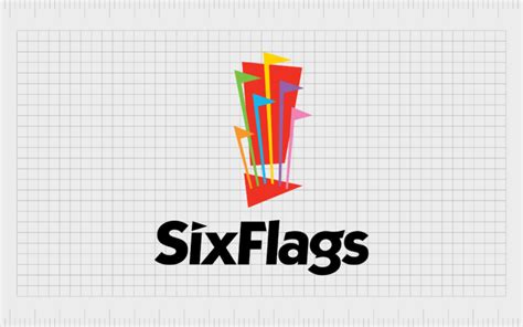 Six flags Logo History: Symbol Meaning And Evolution