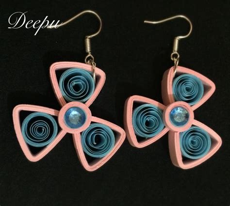 Quilling earrings