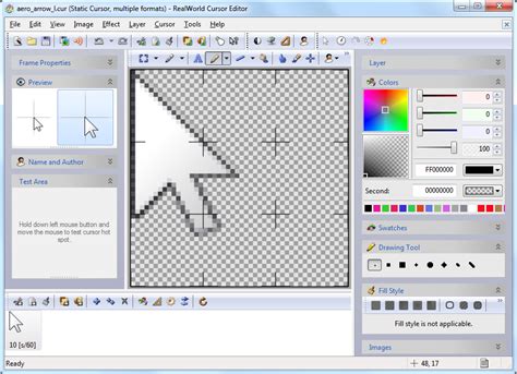 RealWorld Cursor Editor - make animated cursors