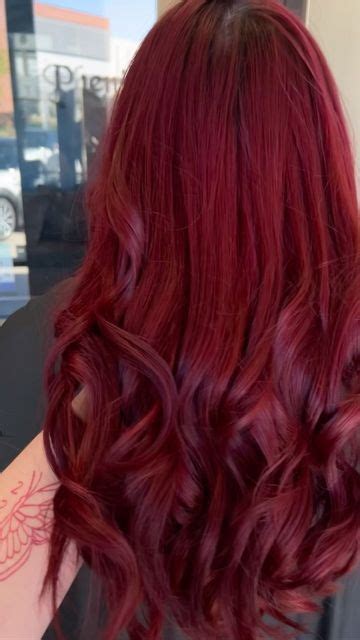 Beautiful Red Hair Transformation