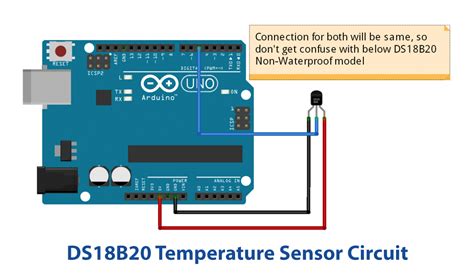 DS18B20 Arduino Temperature Sensor How To Tutorial, 46% OFF