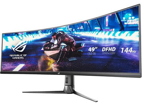 ASUS ROG Strix XG49VQ 49" Super Ultra-Wide HDR Curved Gaming Monitor - 32:9 (384 | eBay