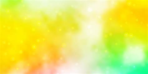 Download Light Multicolor vector background with small and big stars. Blur decorative … | Simple ...