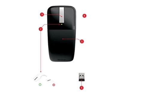 Microsoft Arc Touch Wireless Mouse | Microsoft Accessories