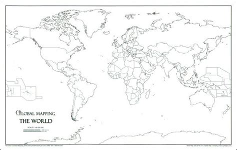 A4+Size+World+Map+Outline | World map outline, World map printable, Free printable world map