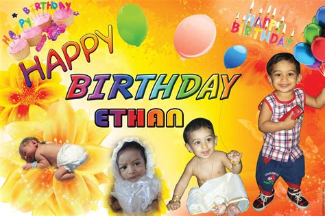 1st Birthday Flex Banner - 1st Birthday Ideas